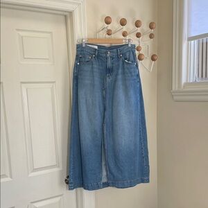 GAP - 90s Icon Maxi Skirt Denim - Blue - 30 / 10